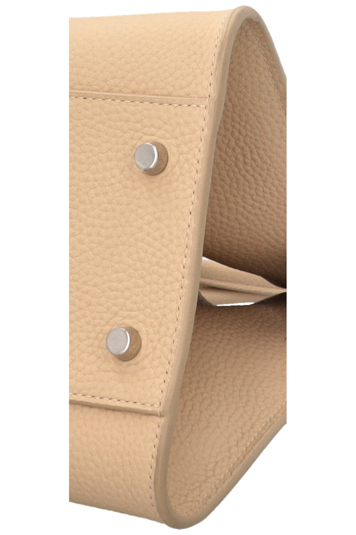 THE ROW Margaux 12 Shoulder Bag Beige