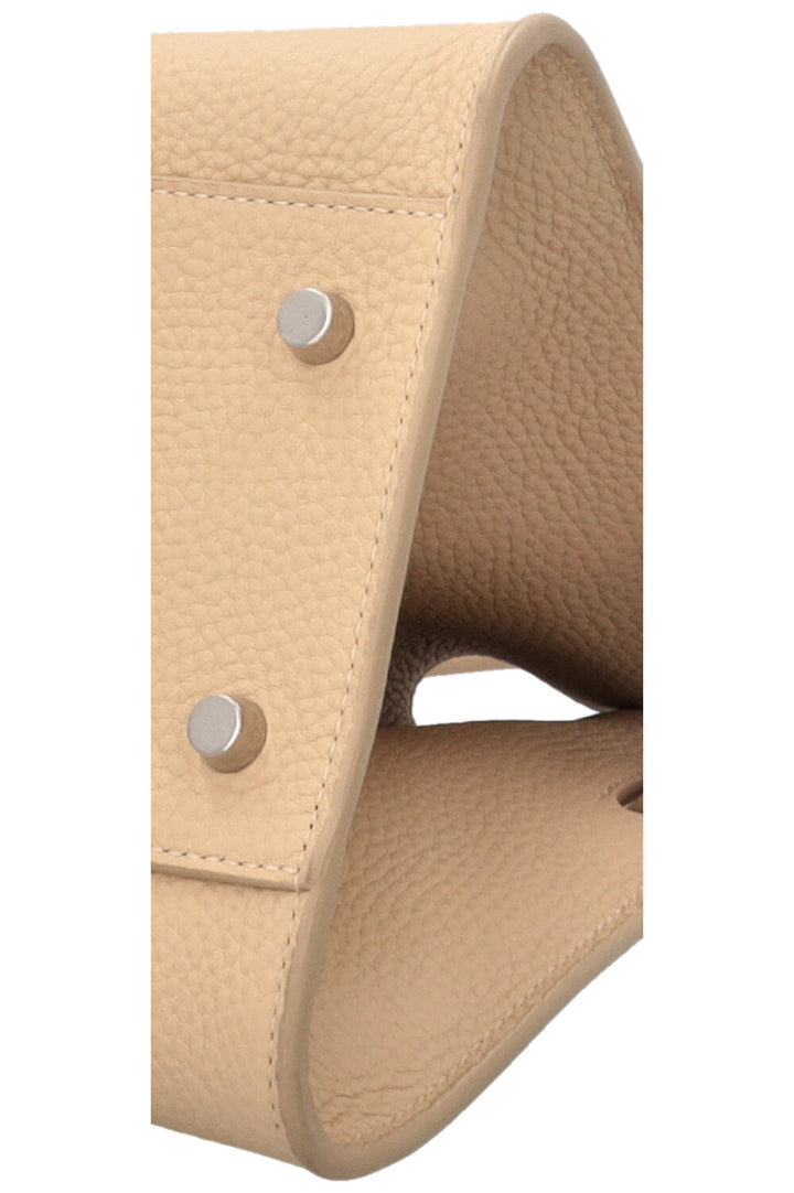 THE ROW Margaux 12 Shoulder Bag Beige