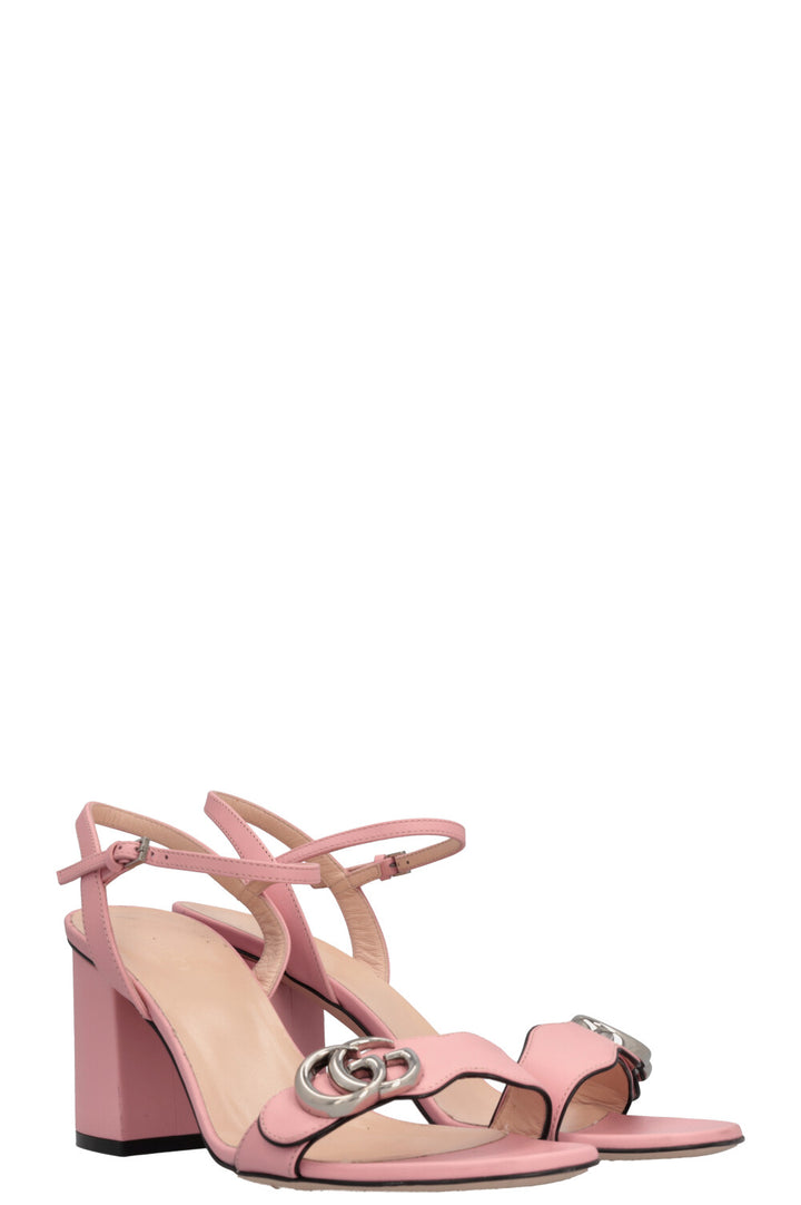 GUCCI Marmont Heels Pink