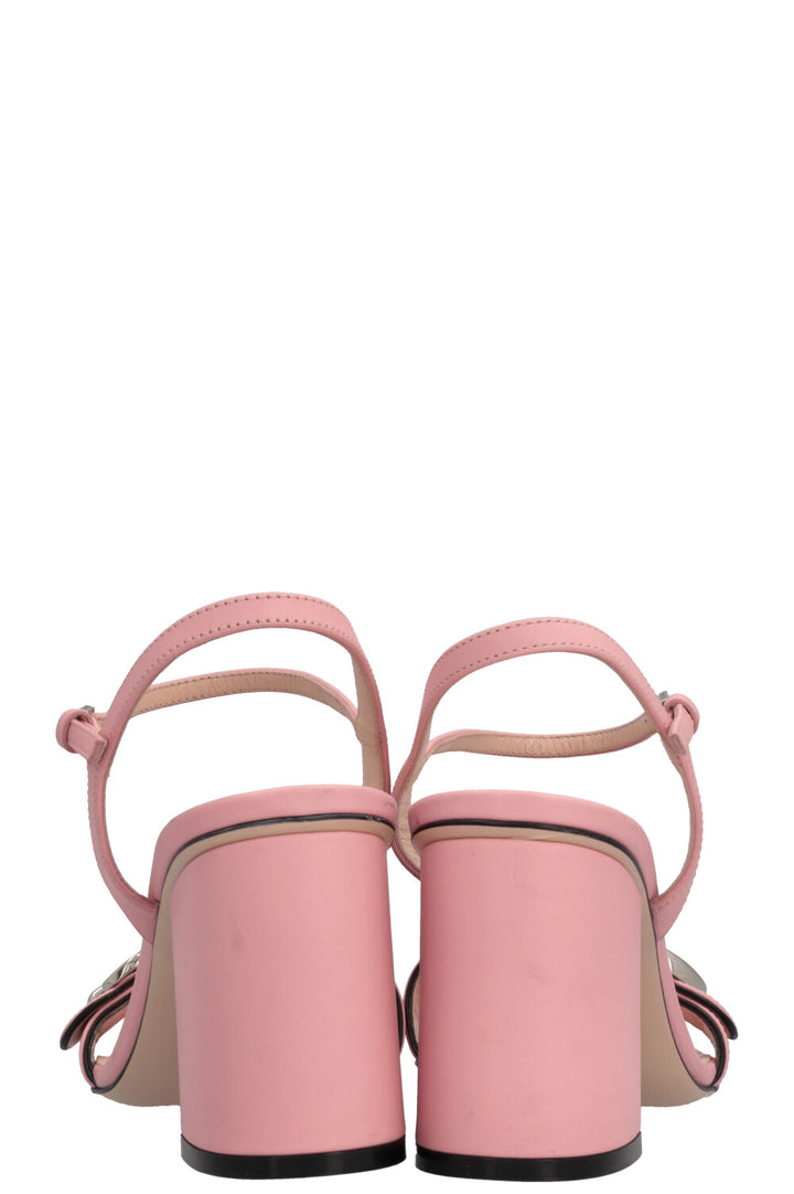 GUCCI Marmont Heels Pink