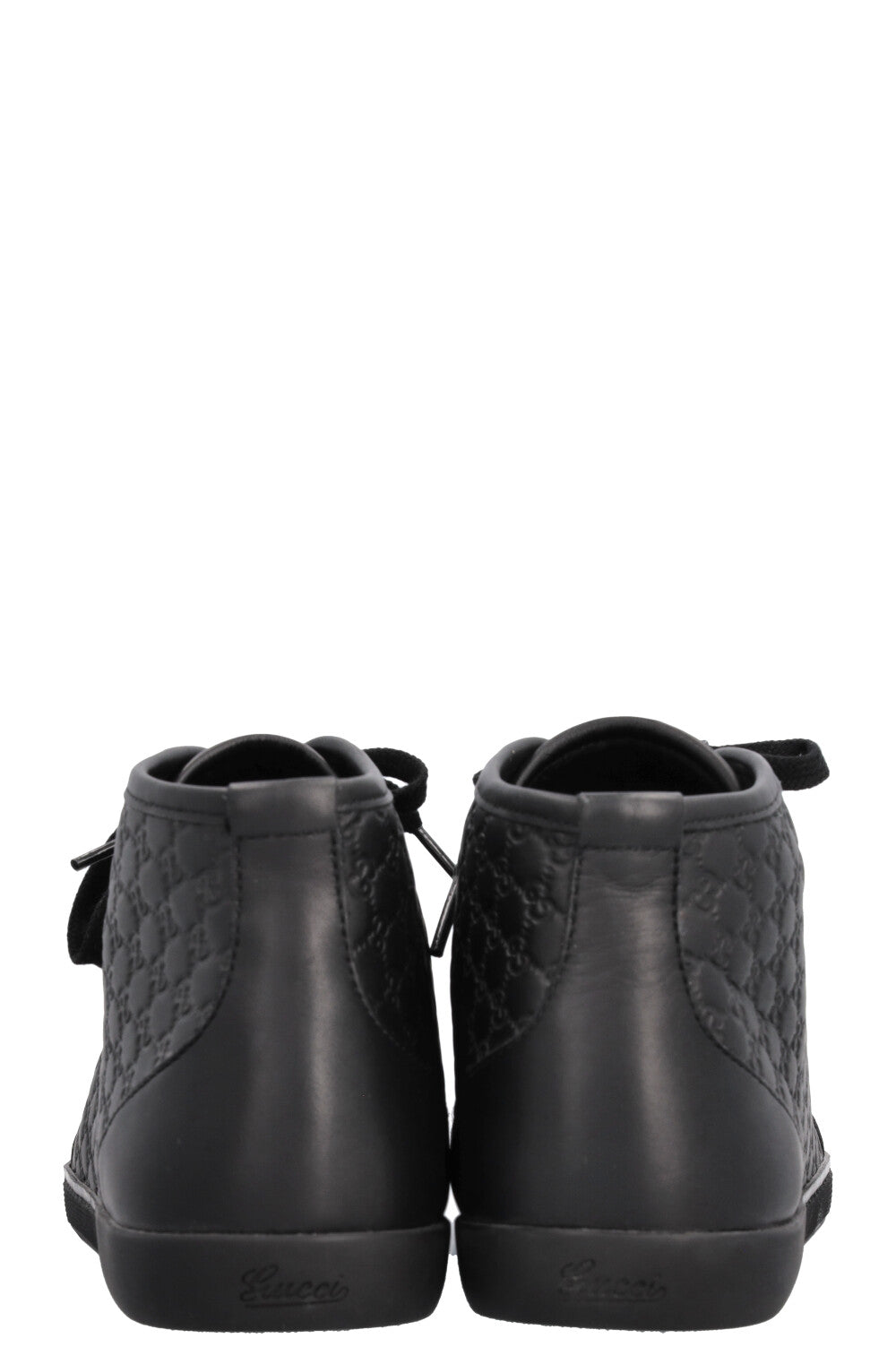 GUCCI Low Top Sneaker Leather Black