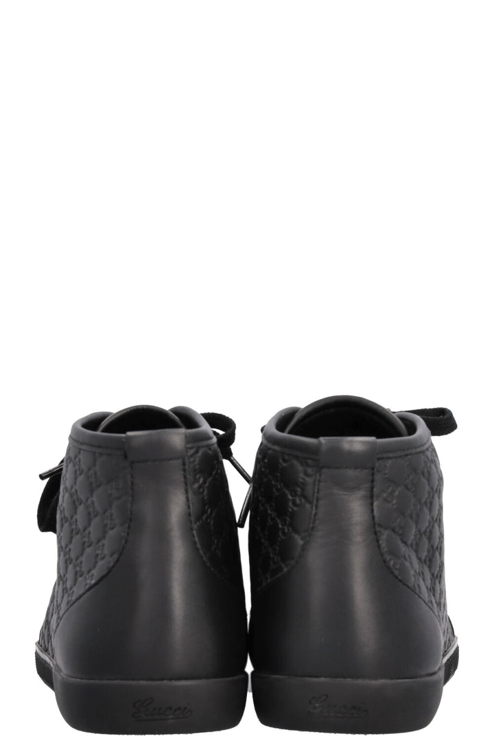 GUCCI Low Top Sneaker Leather Black