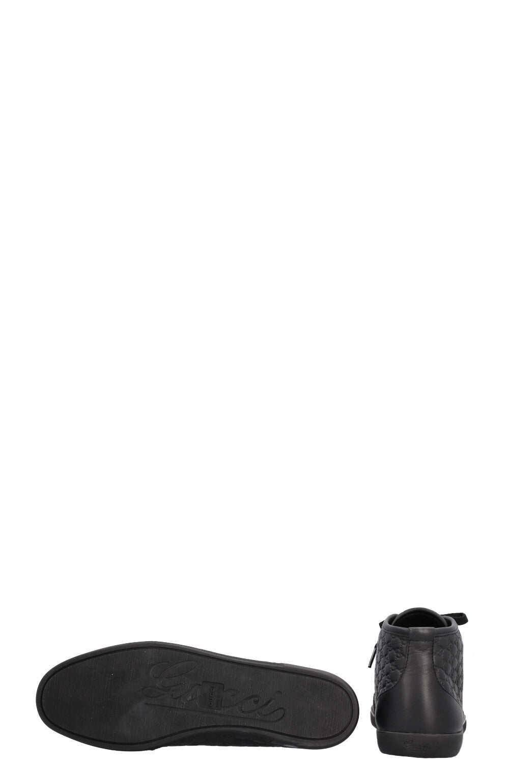 GUCCI Low Top Sneaker Leather Black