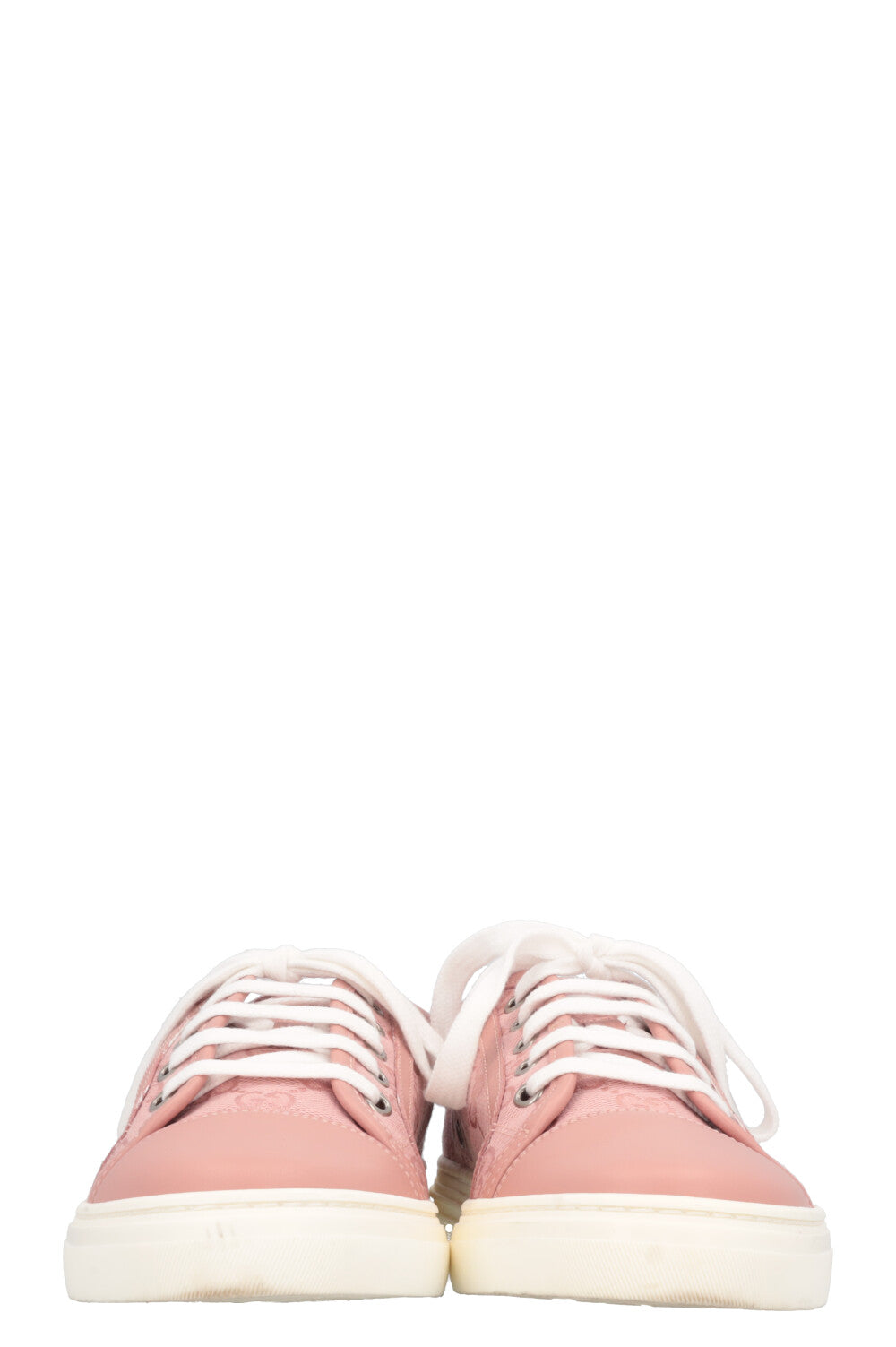 GUCCI Low Top Sneaker Canvas Blush Rose