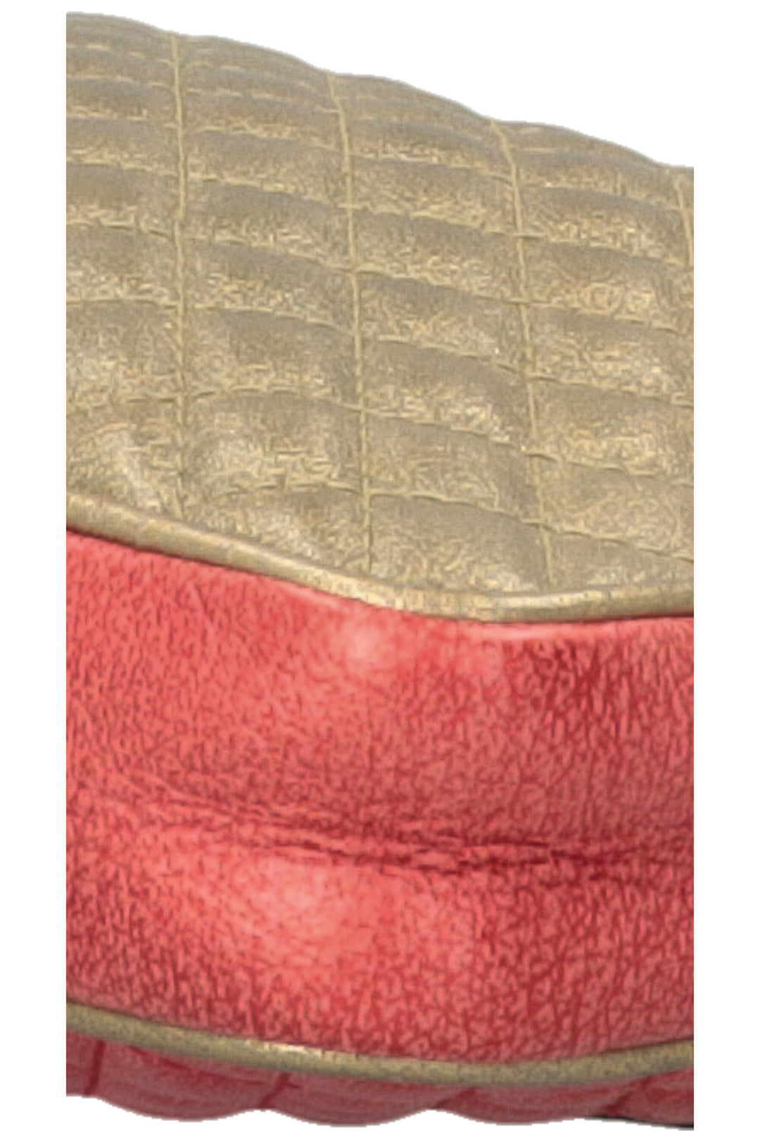 GUCCI Zumi Clutch Metallic Red Green