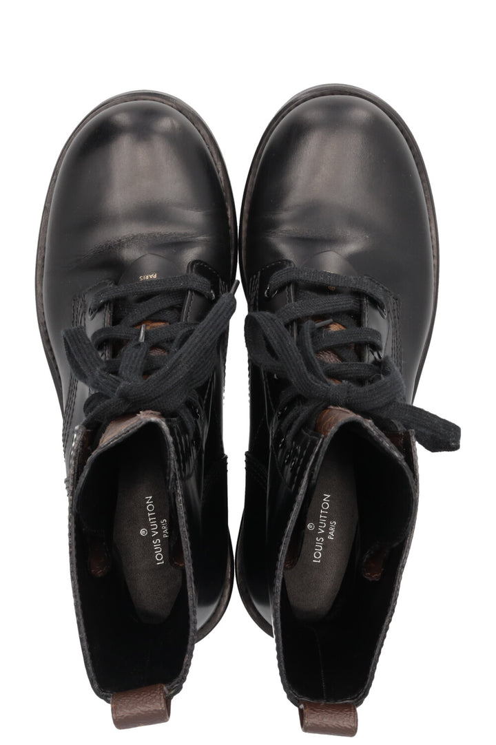 Bottes Rangers Metropolis LOUIS VUITTON MNG Noir