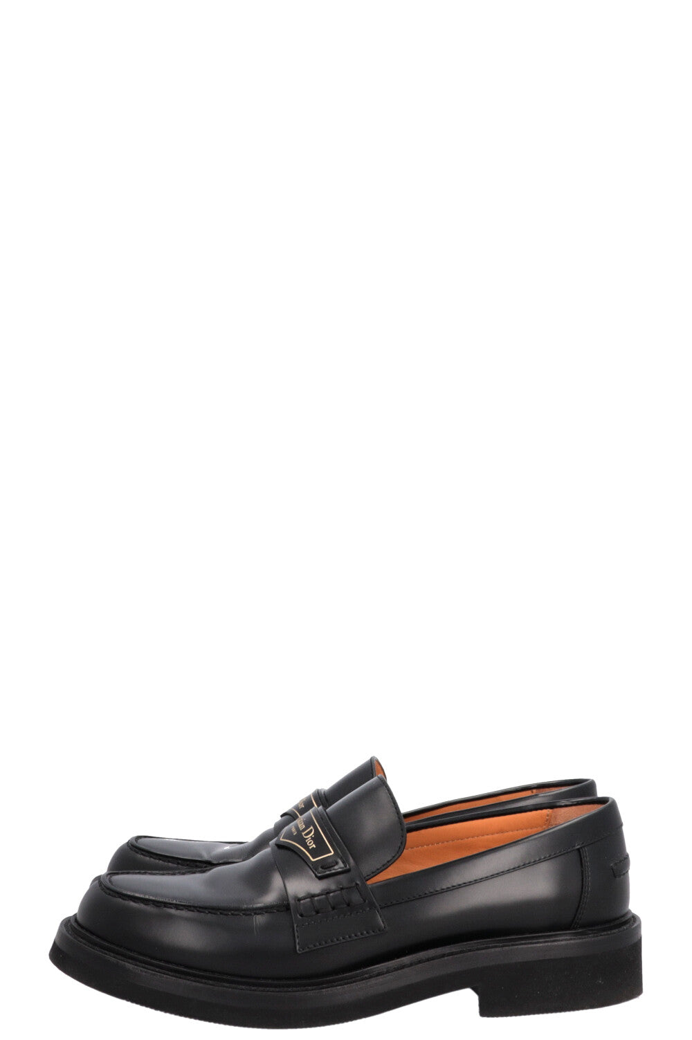 Mocassins CHRISTIAN DIOR Code Logo Noirs