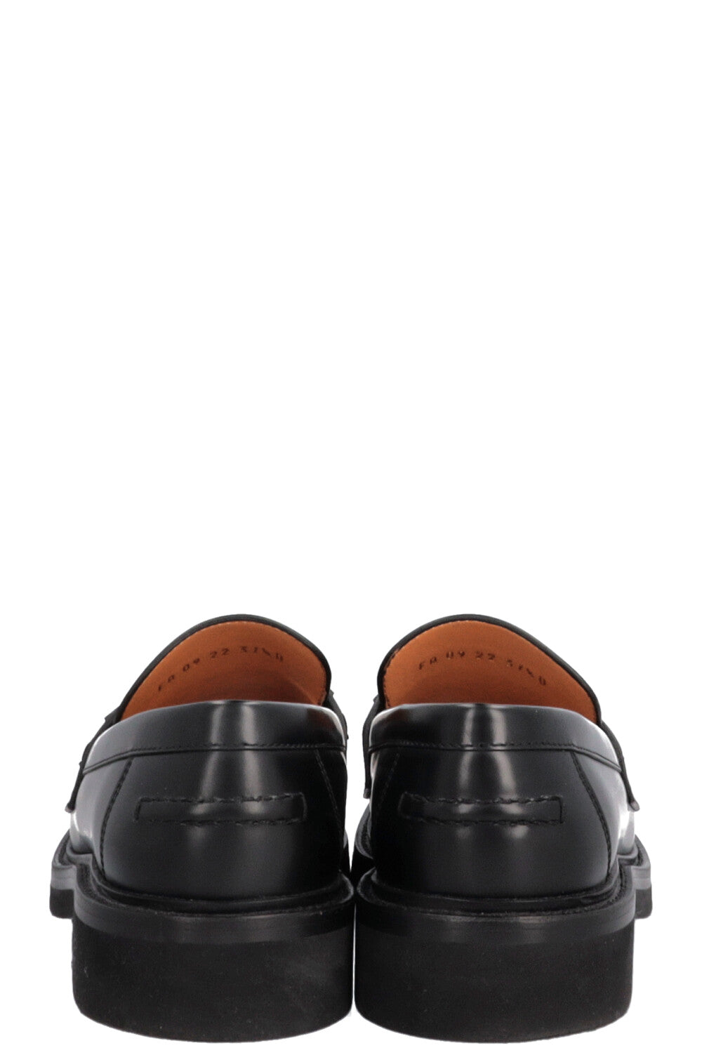 Mocassins CHRISTIAN DIOR Code Logo Noirs