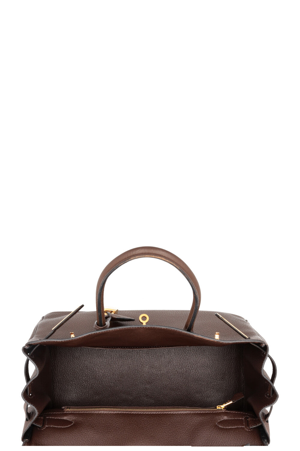 HERMÈS Birkin Retourne 30 Clemence Chocolat