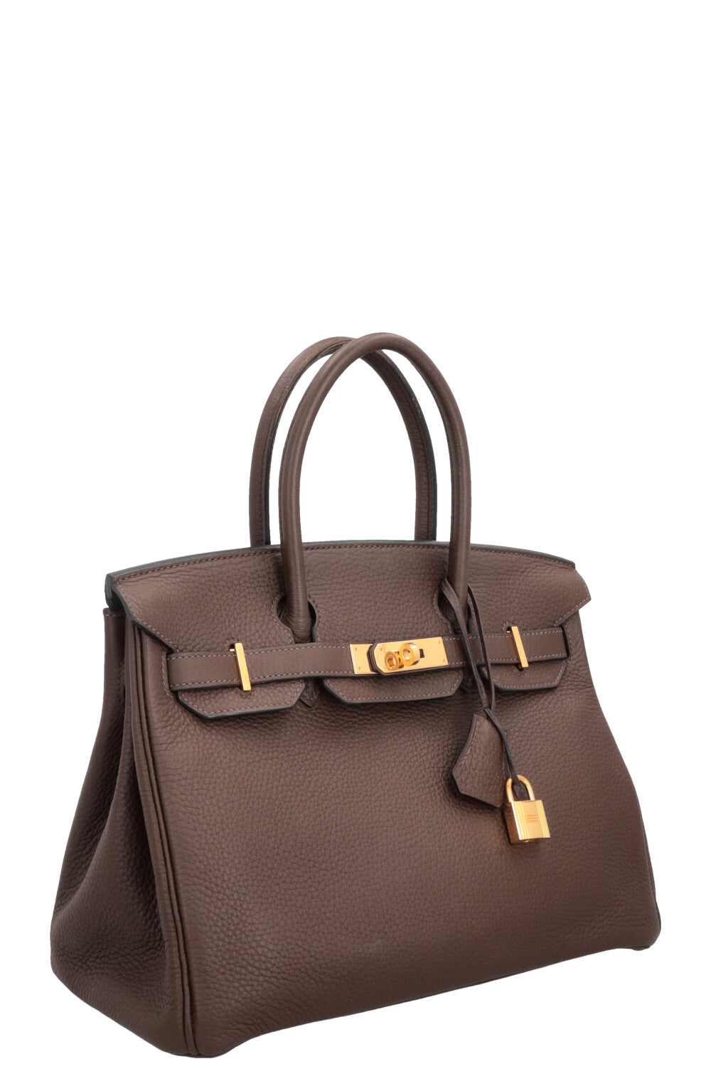 HERMÈS Birkin Retourne 30 Clemence Chocolat