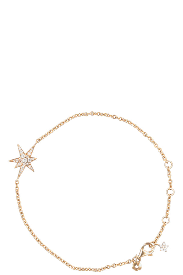 OLE LYNGGARD Funky Star Bracelet 18k Gold Diamonds