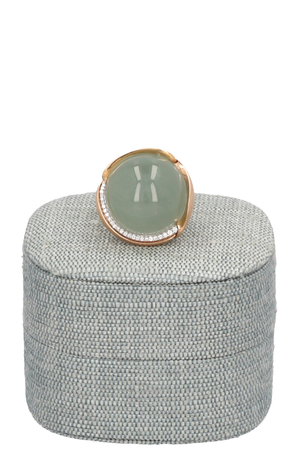 OLE LYNGGAARD ​​​​Bague Lotus Aigue-marine Or