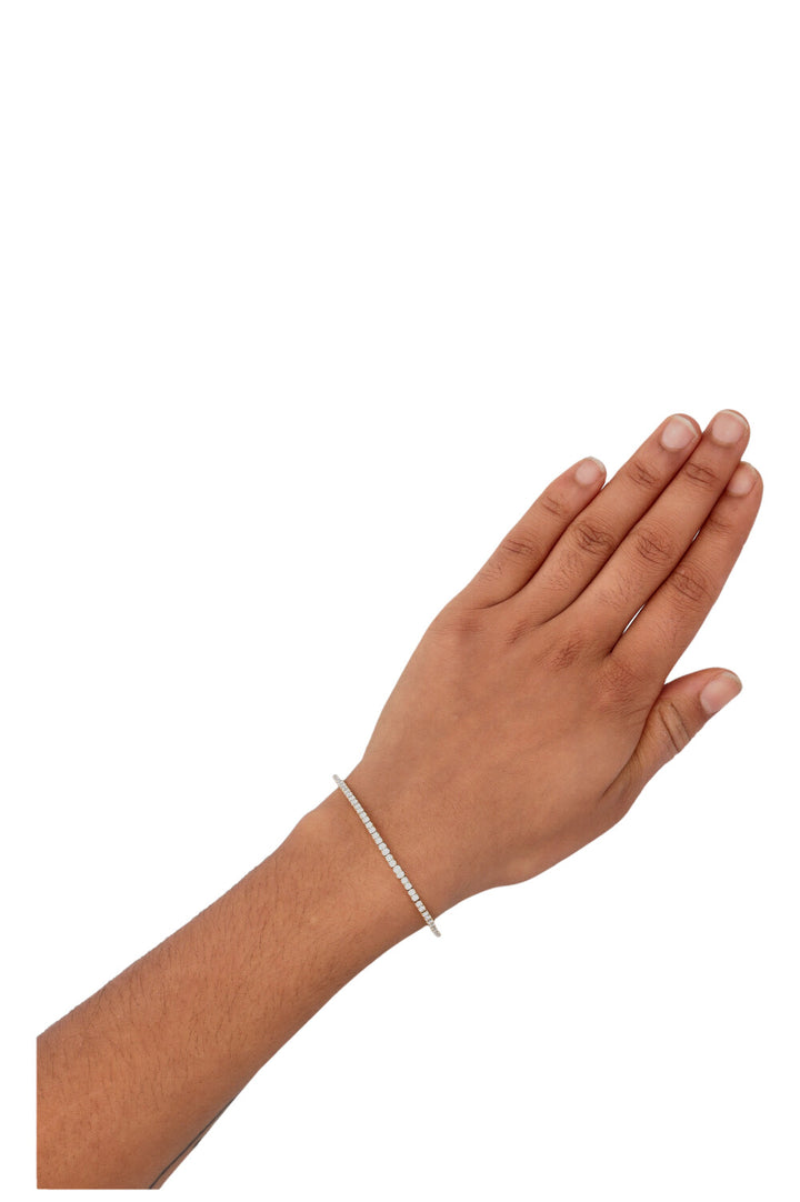 ROBERTO DEMEGLIO Extensible Tennis Bracelet Diamonds Gold