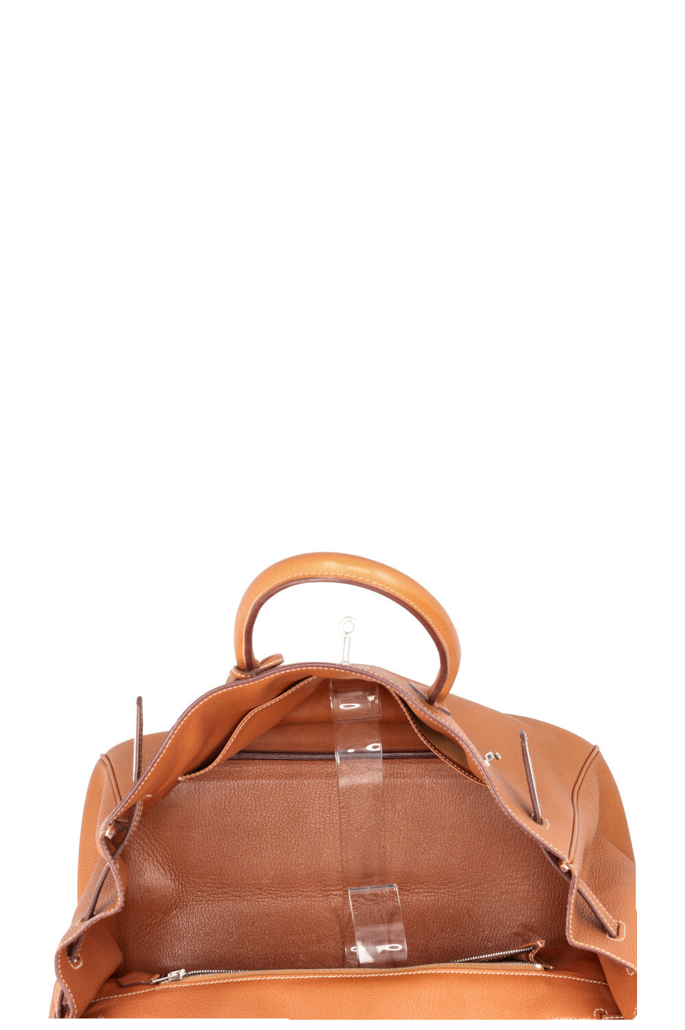 HERMÈS Birkin 35 Retourne Clemence Gold
