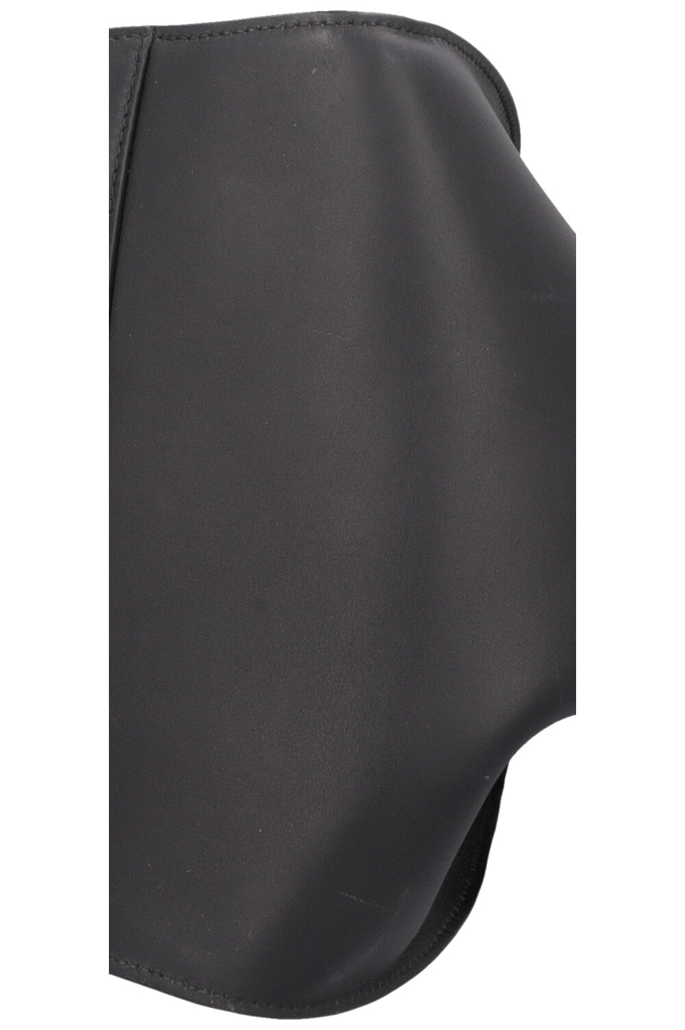Sac cabas perforé ALAÏA Lili 22 en cuir noir