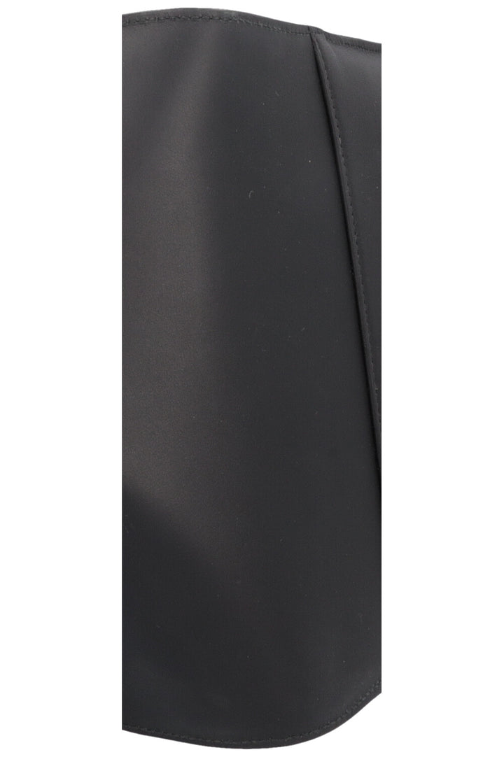 Sac cabas perforé ALAÏA Lili 22 en cuir noir
