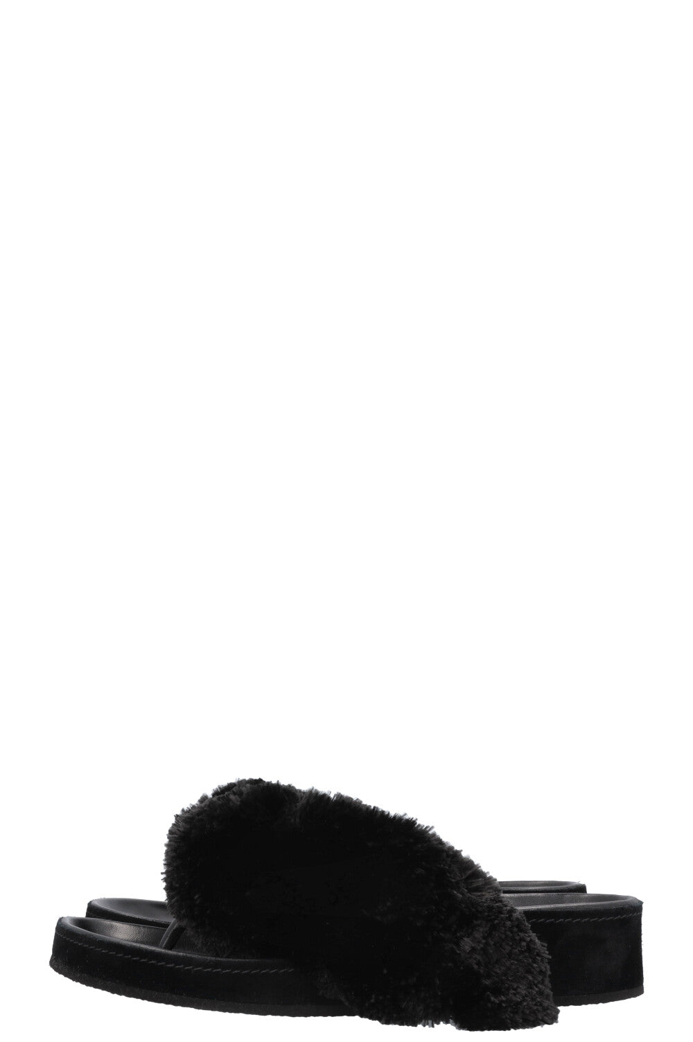 【PHOEBE PHILO】Frizz Flip Flop フリンジ トングサンダル PHOEBE PHILO Frizz Flip Flops Black – REAWAKE