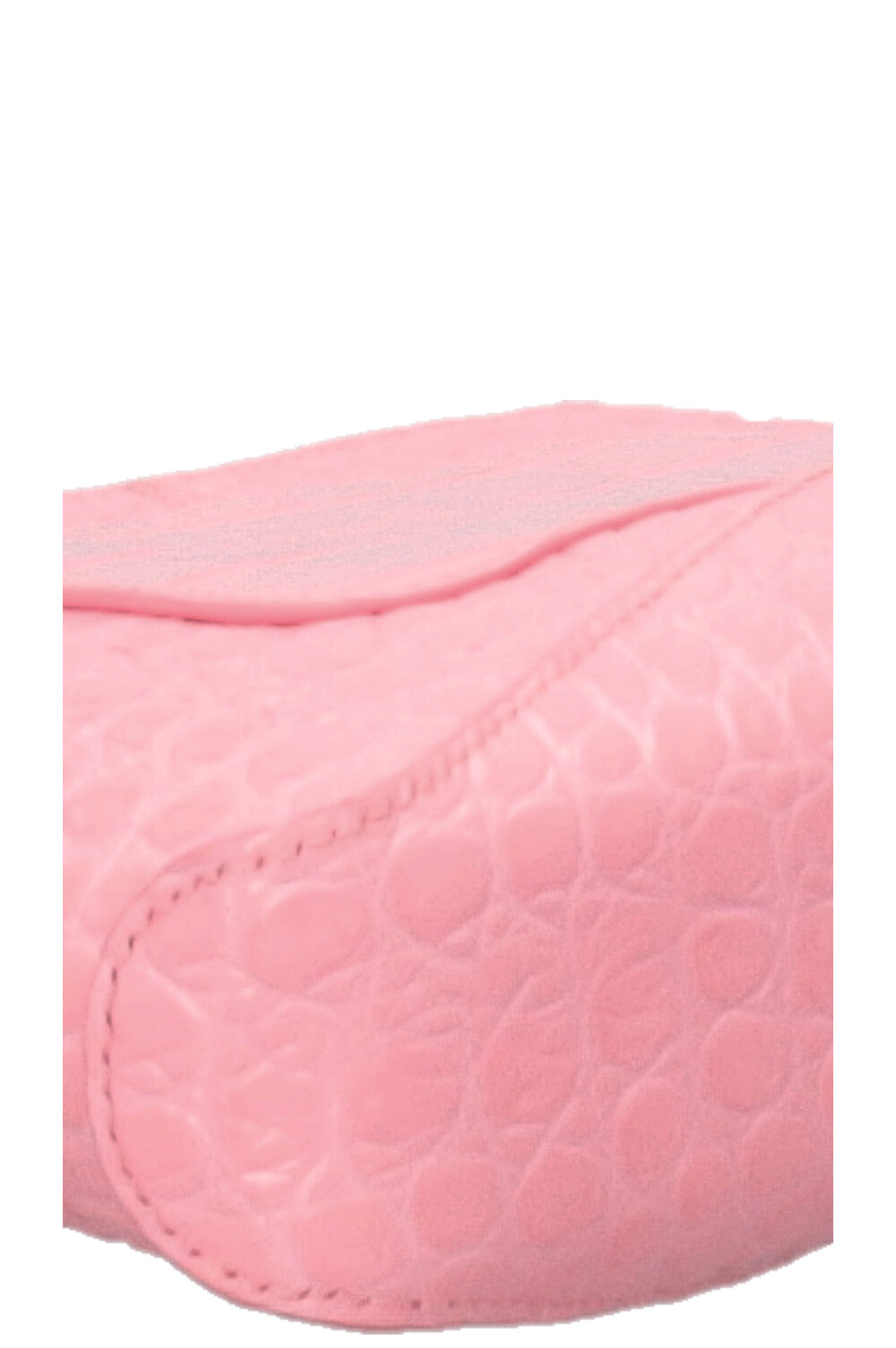 BALENCIAGA XX Hobo Bag Croco Embossed Pink