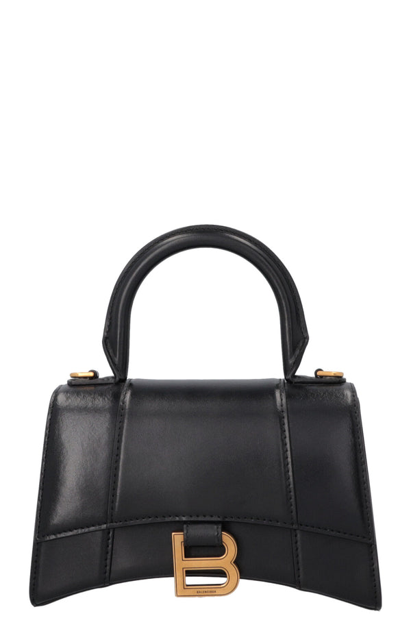 BALENCIAGA Hourglass XS Handbag Black