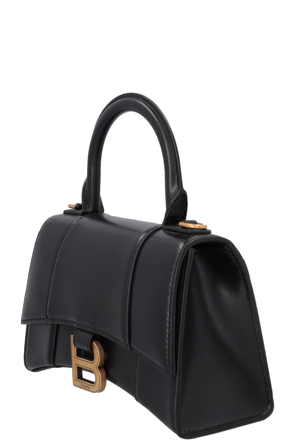 Sac à main BALENCIAGA Hourglass XS Noir