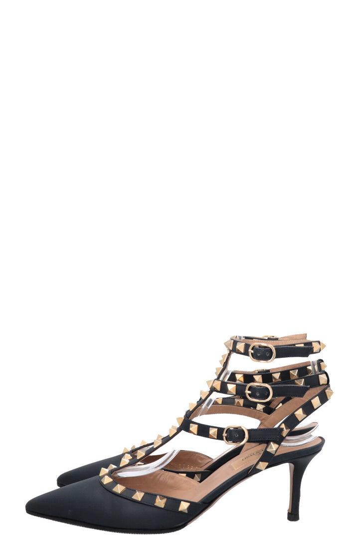 Escarpins VALENTINO Rockstud bleu marine