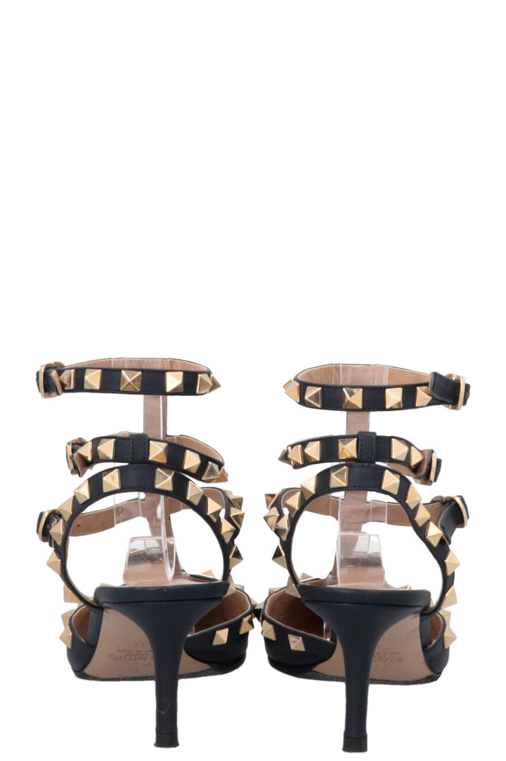 Escarpins VALENTINO Rockstud bleu marine