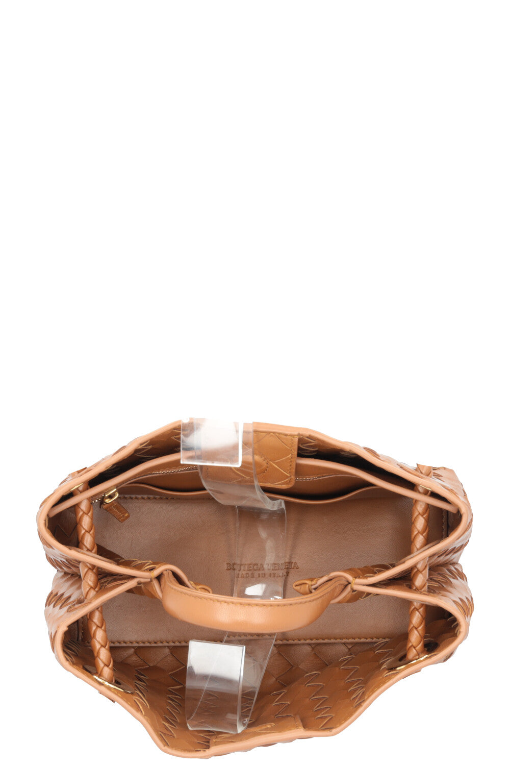 BOTTEGA VENETA Small Andiamo Bag Camel