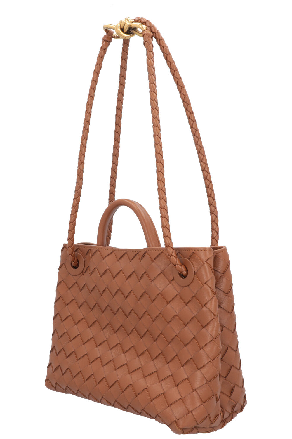 BOTTEGA VENETA Small Andiamo Bag Camel