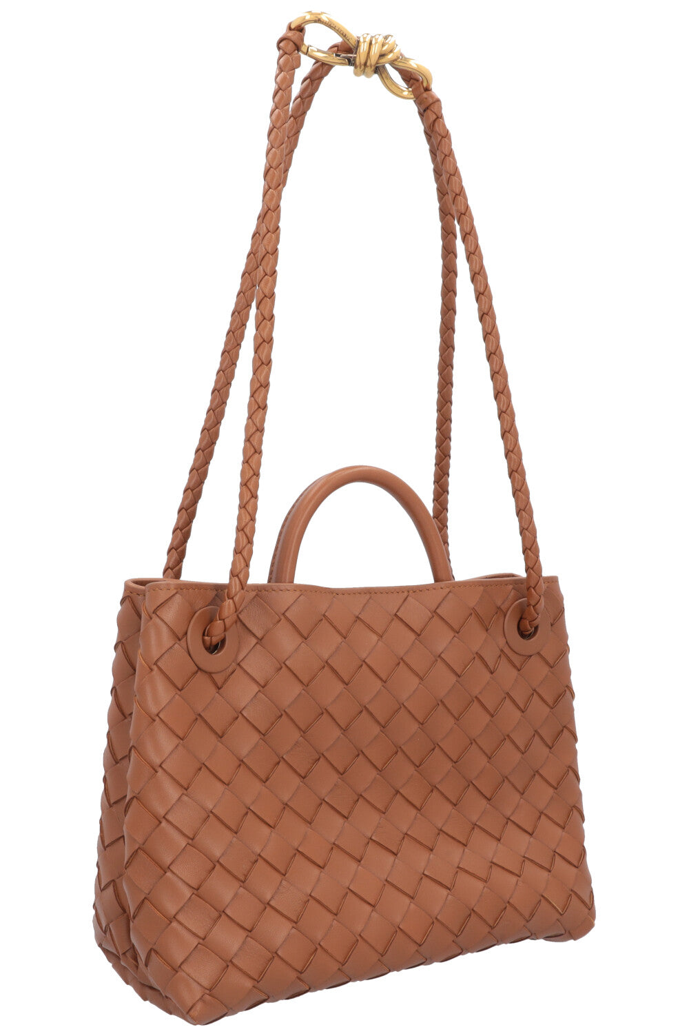 BOTTEGA VENETA Small Andiamo Bag Camel