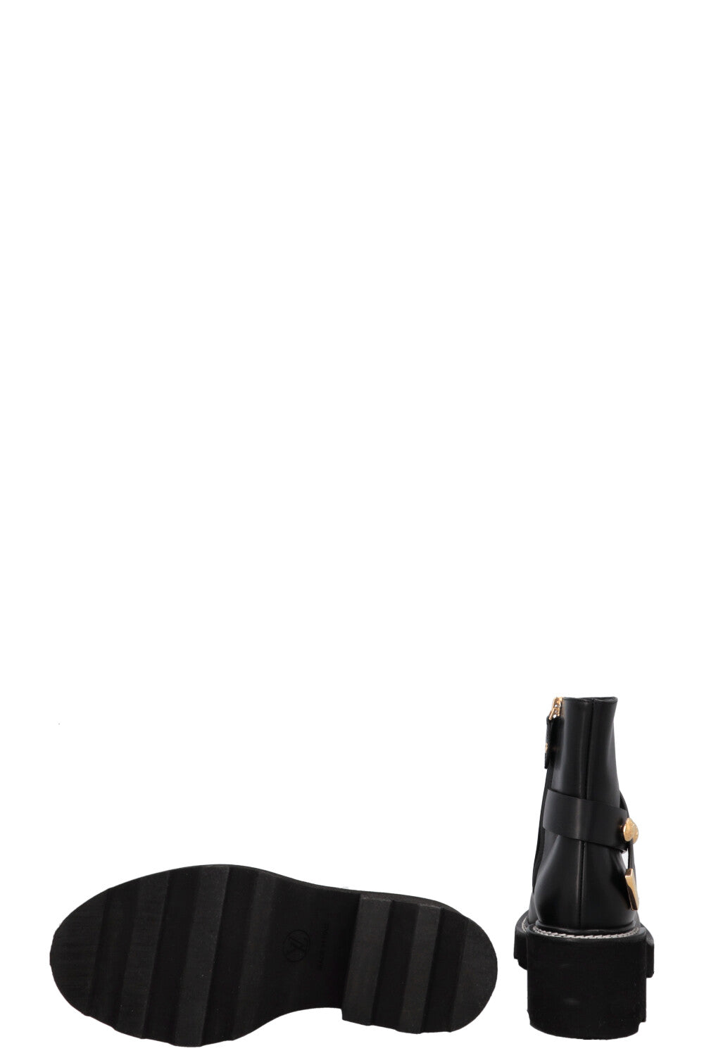 LOUIS VUITTON Beaubourg Ankle Boots Black