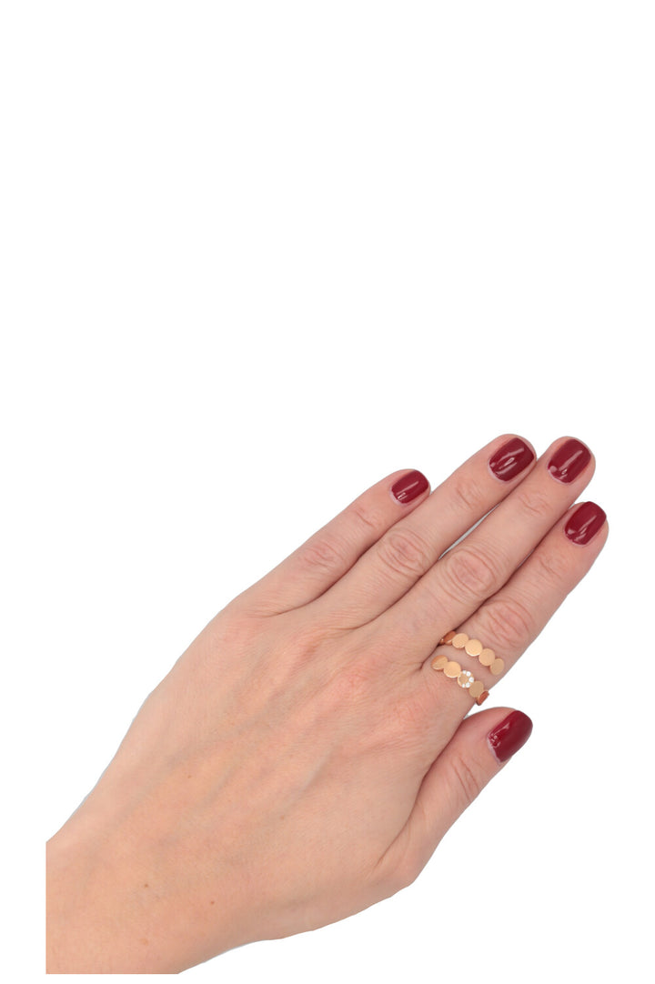 Bague Luce PASQUALE BRUNI Diamants Or rose 18 carats