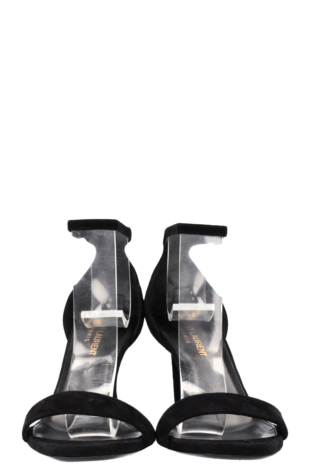 SAINT LAURENT Heels Suede Black