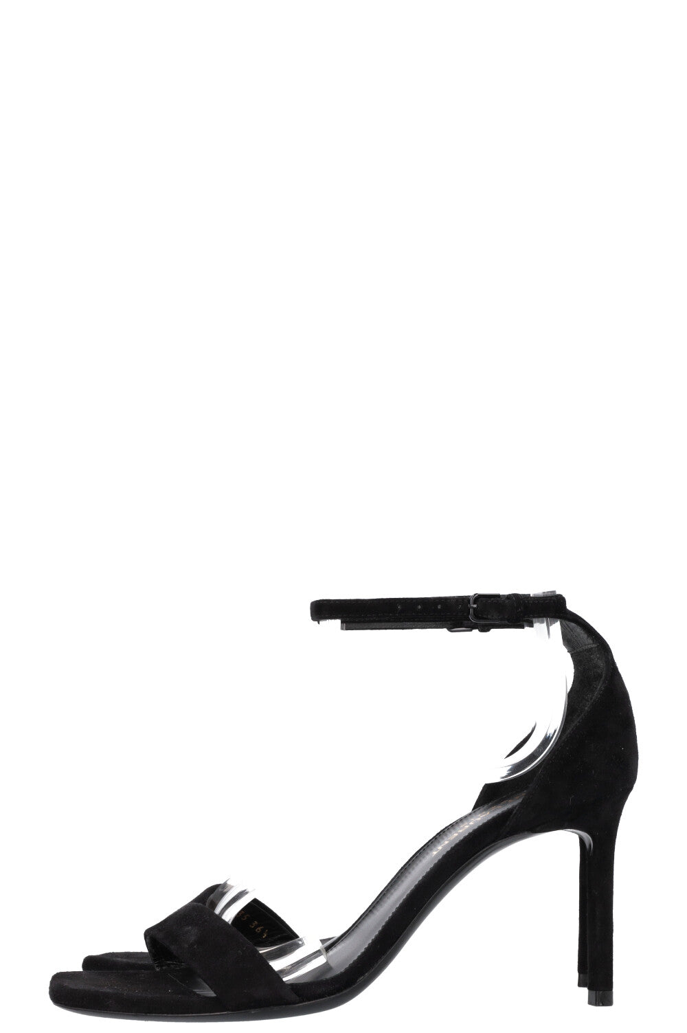 SAINT LAURENT Heels Suede Black