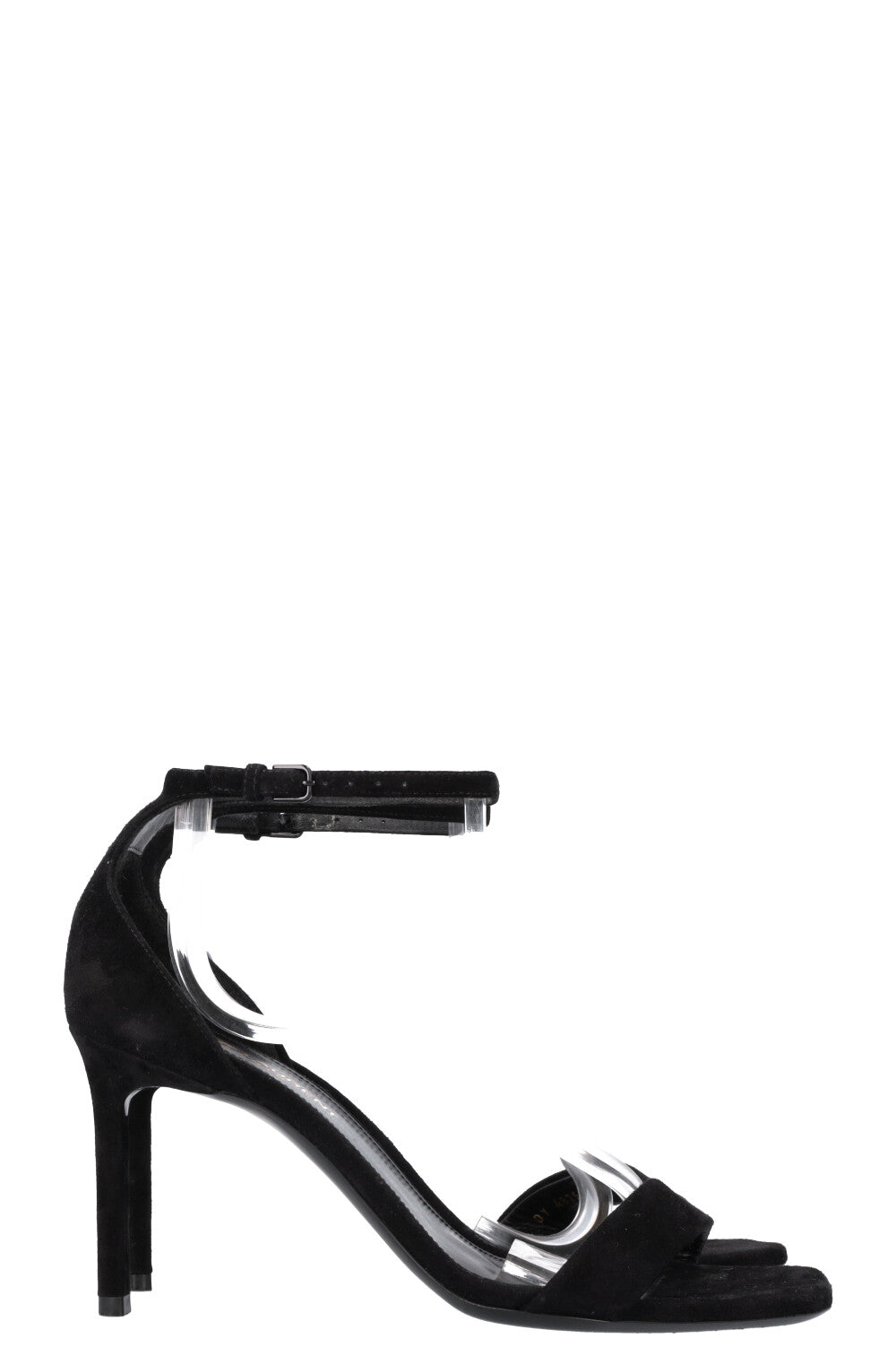 SAINT LAURENT Heels Suede Black