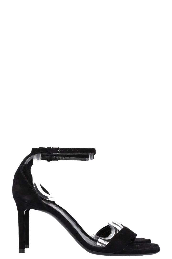 SAINT LAURENT Heels Suede Black