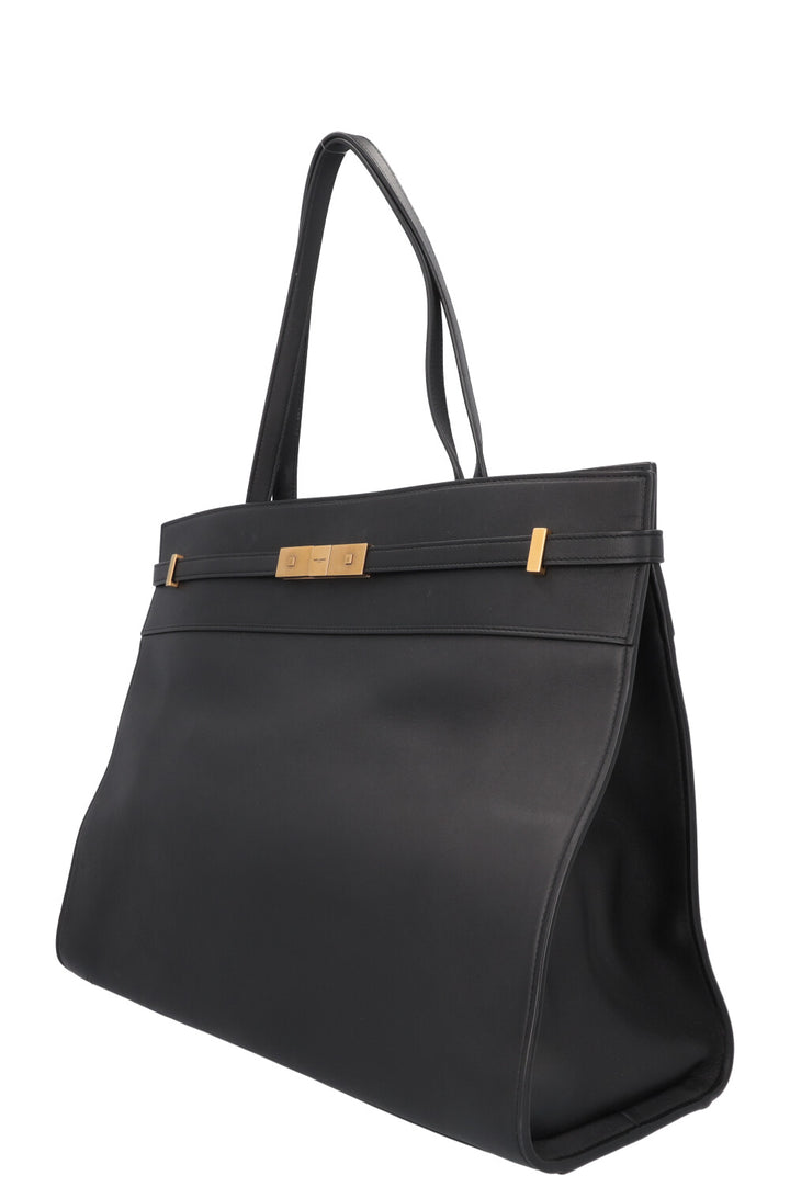 SAINT LAURENT Manhattan Tote Bag Leather Black