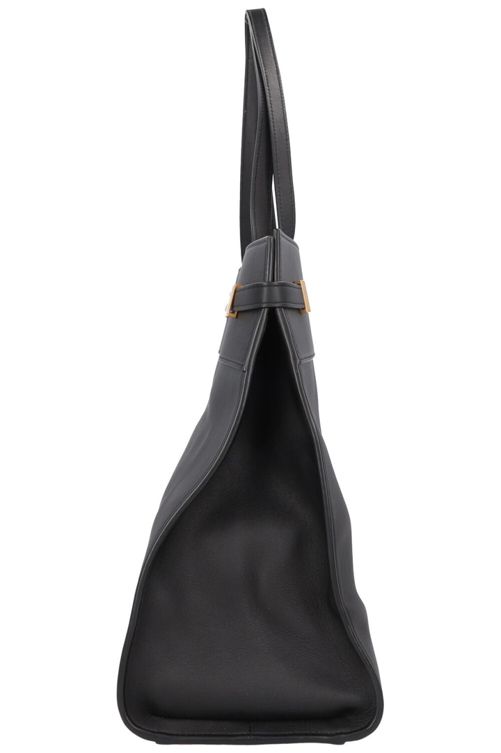SAINT LAURENT Manhattan Tote Bag Leather Black