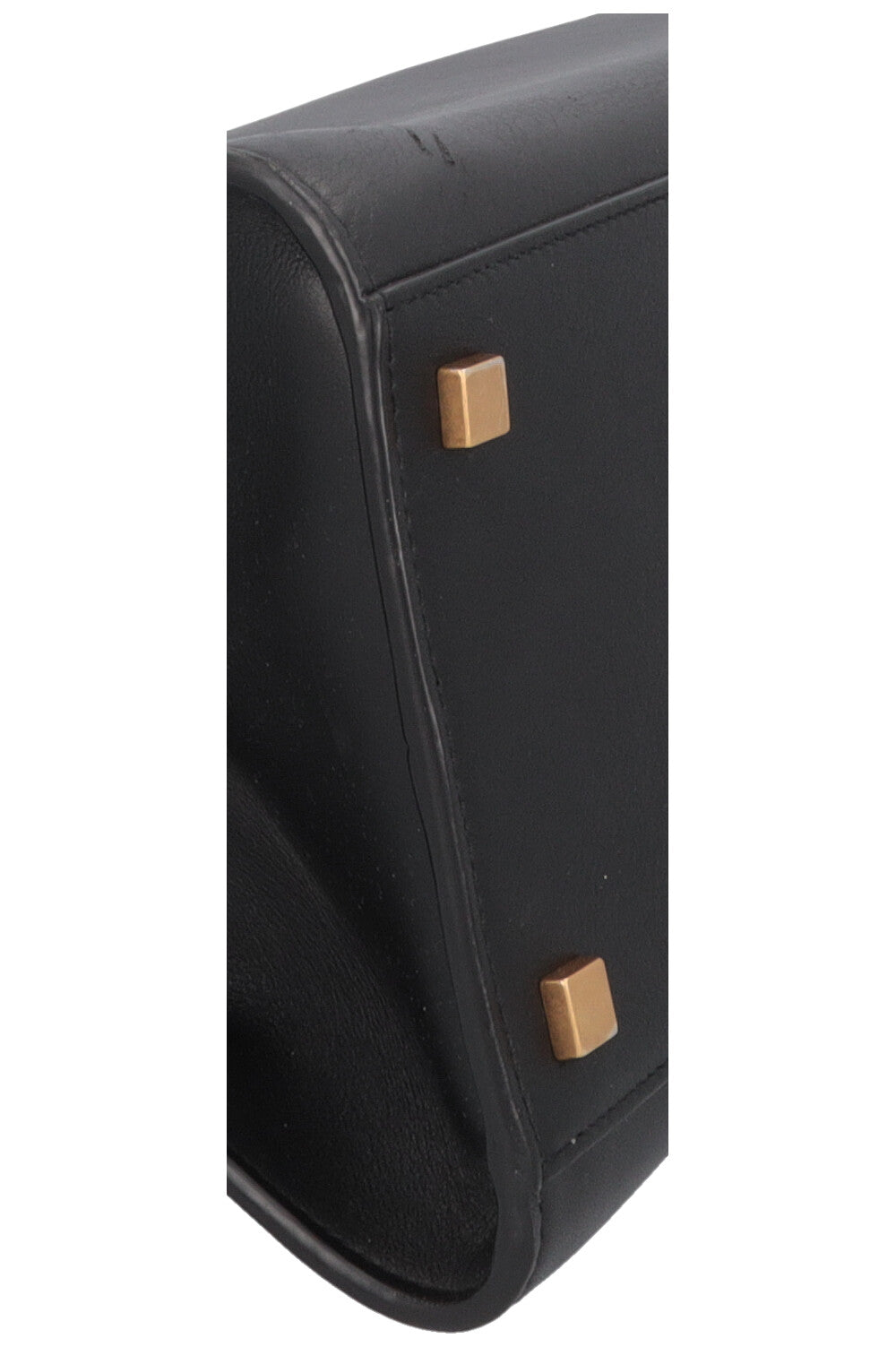 SAINT LAURENT Manhattan Tote Bag Leather Black