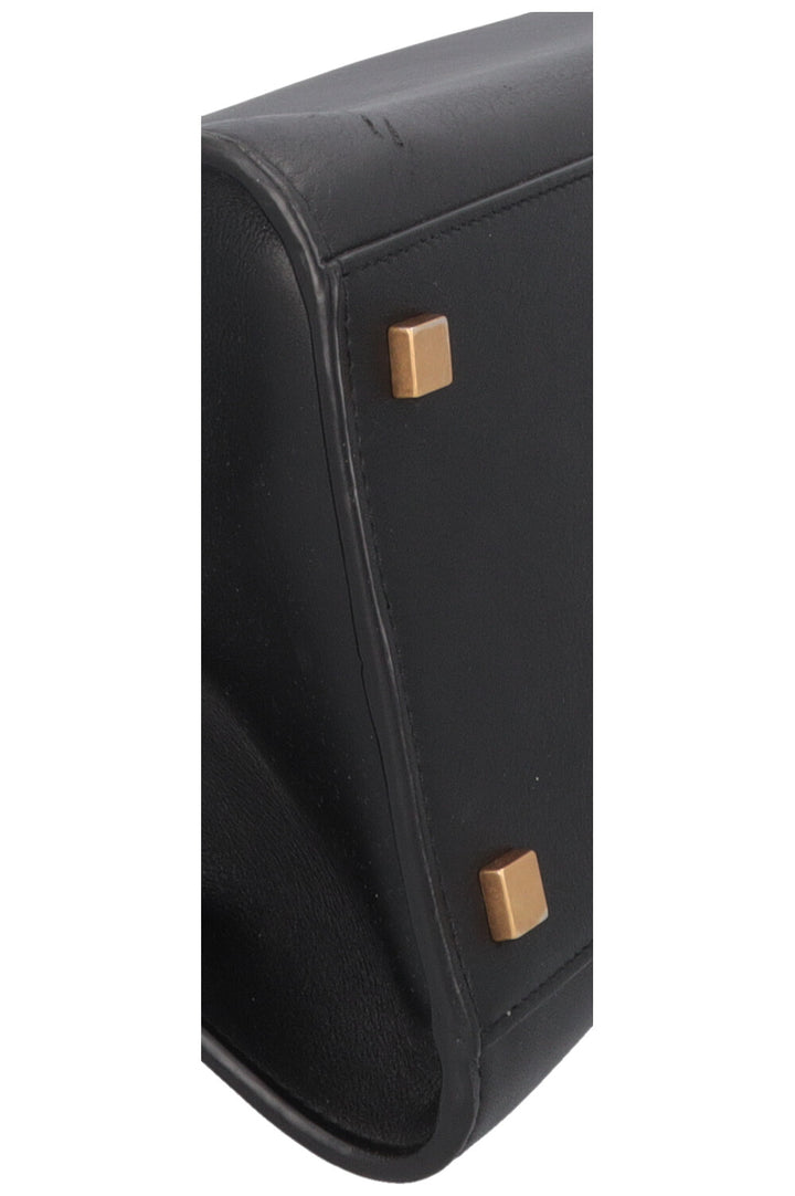 SAINT LAURENT Manhattan Tote Bag Leather Black