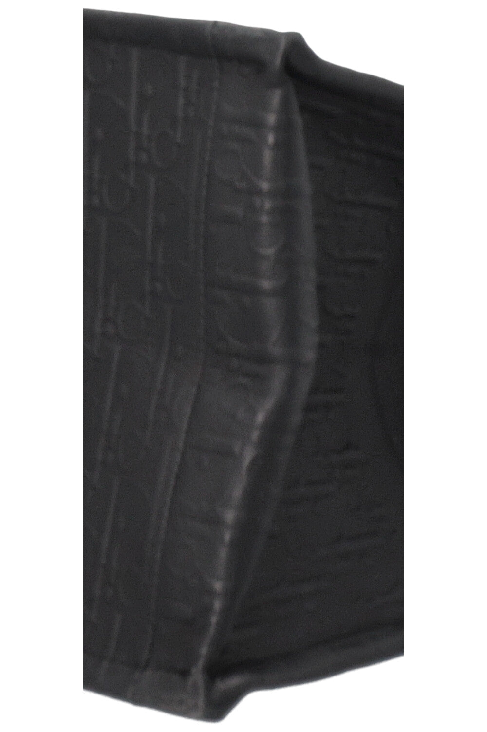 CHRISTIAN DIOR Large Oblique Book Tote Leather Black