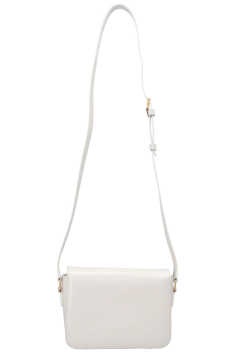 CELINE Teen Triomph Crossbody Bag White