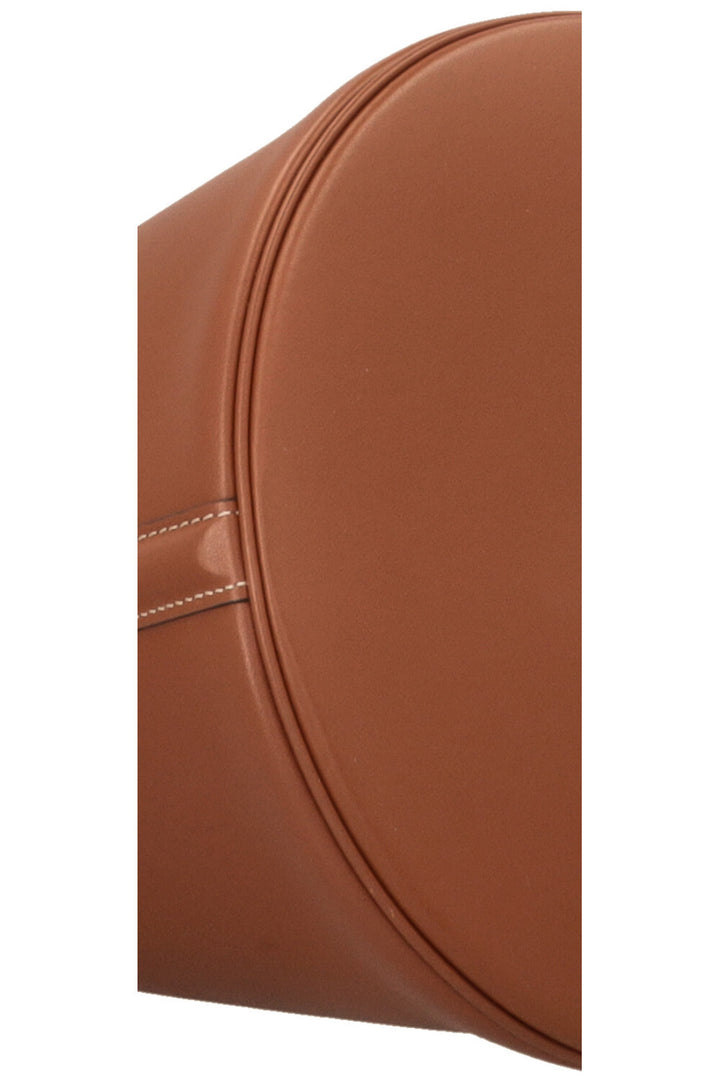 CELINE 16 Bucket Bag Leather Cognac