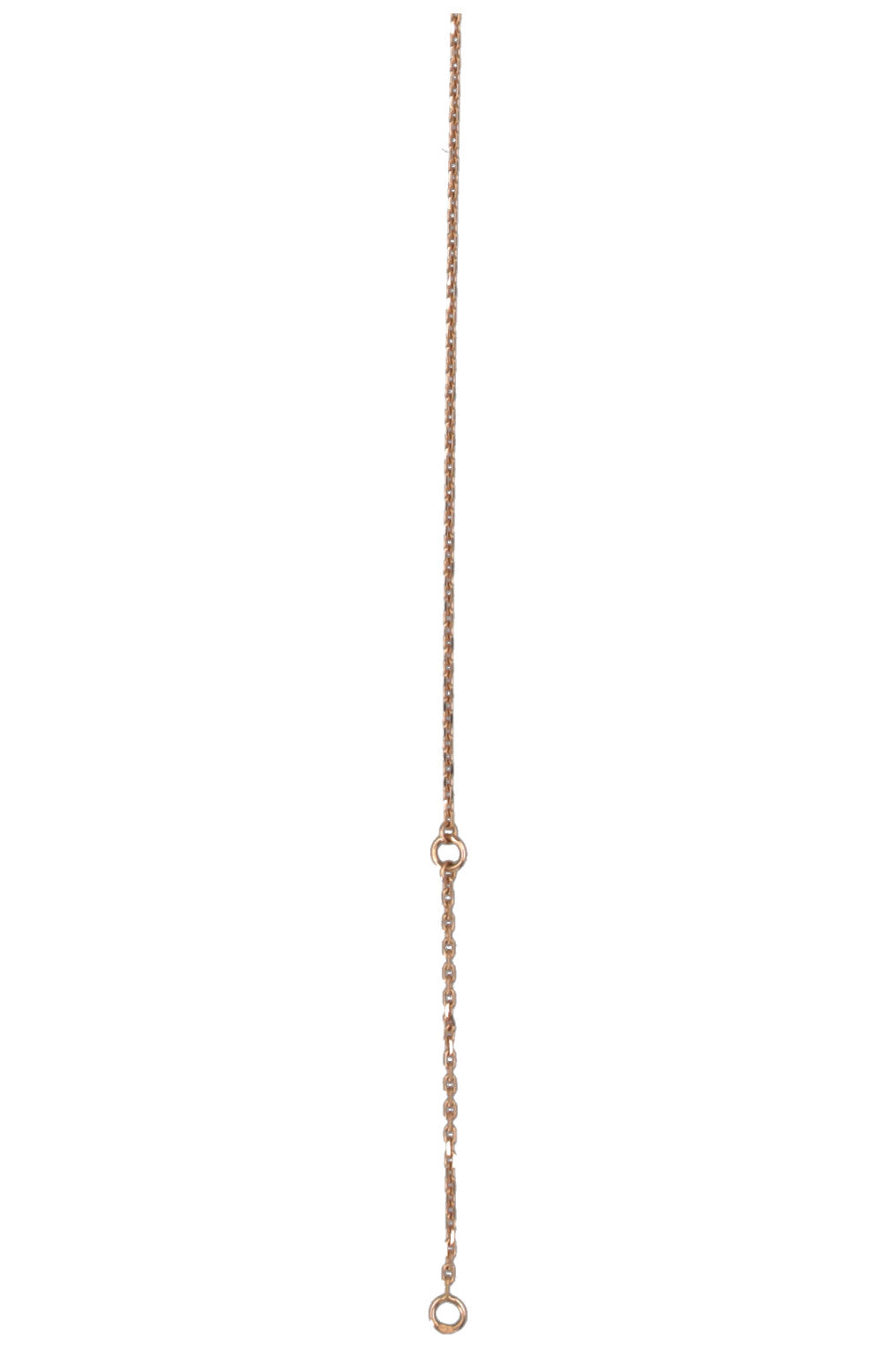 VAN CLEEF &amp; ARPELS Trace Chain Necklace 42 cm 18k Yellow Gold