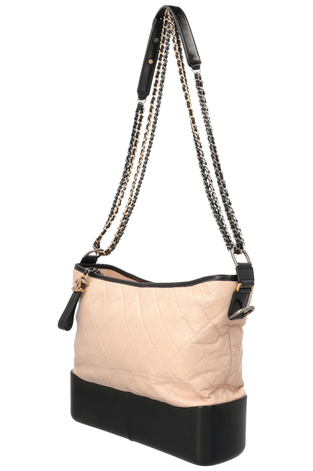 CHANEL Gabrielle Cuir Nude Moyen