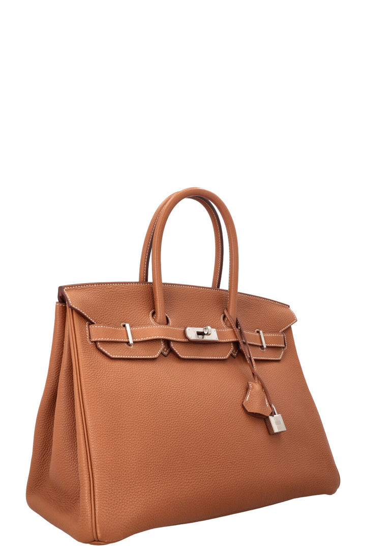 HERMÈS Birkin 35 Retour Togo Or