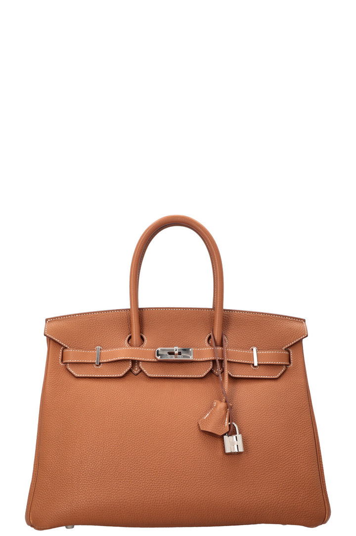 HERMÈS Birkin 35 Retour Togo Or
