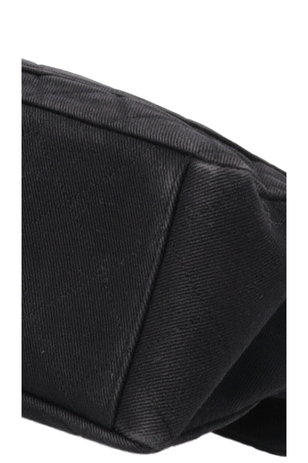 CHANEL Single Flap Bag Maxi Denim Black