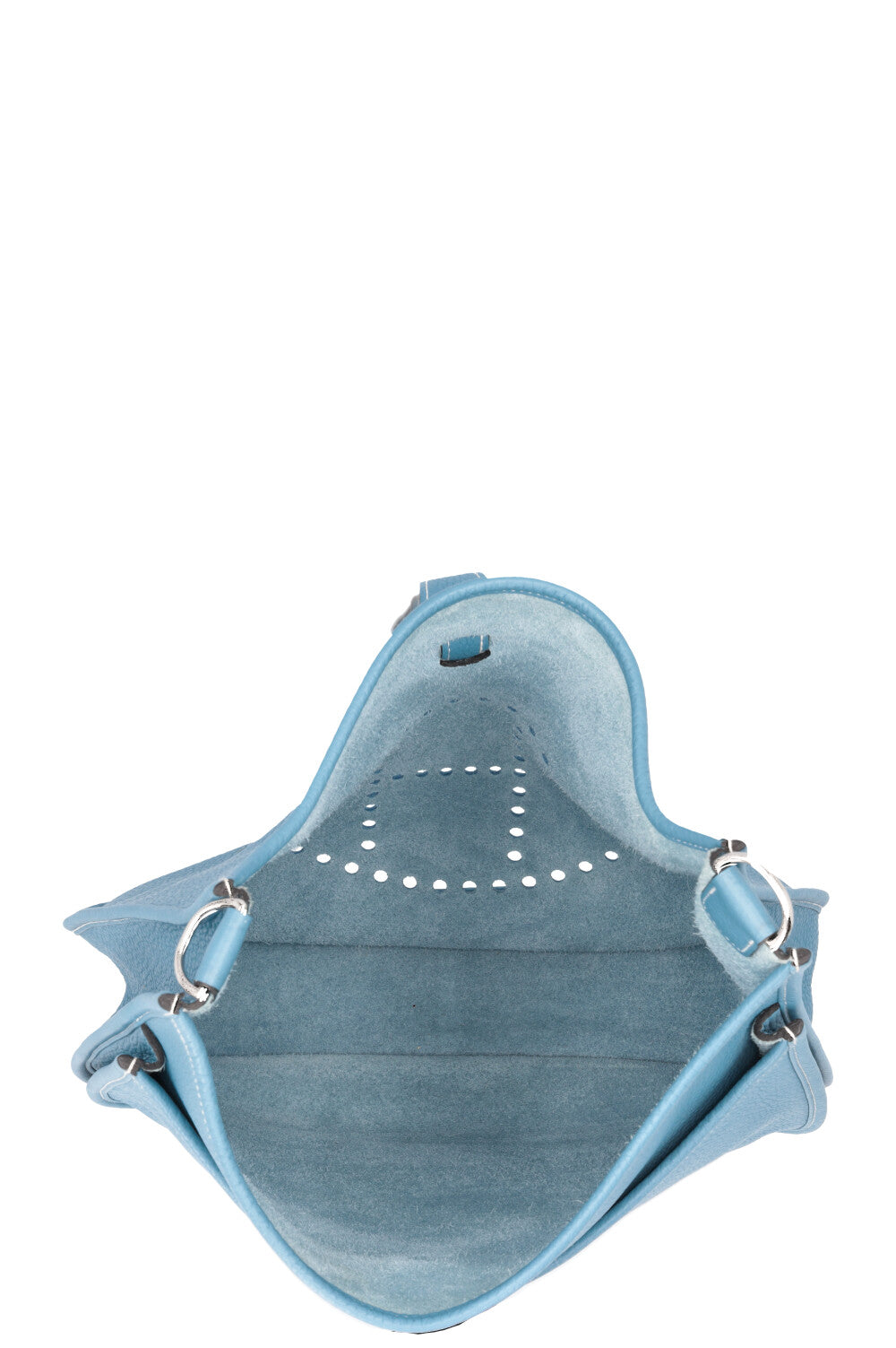 HERMÈS Evelyne GM Clemence Bleu Jean