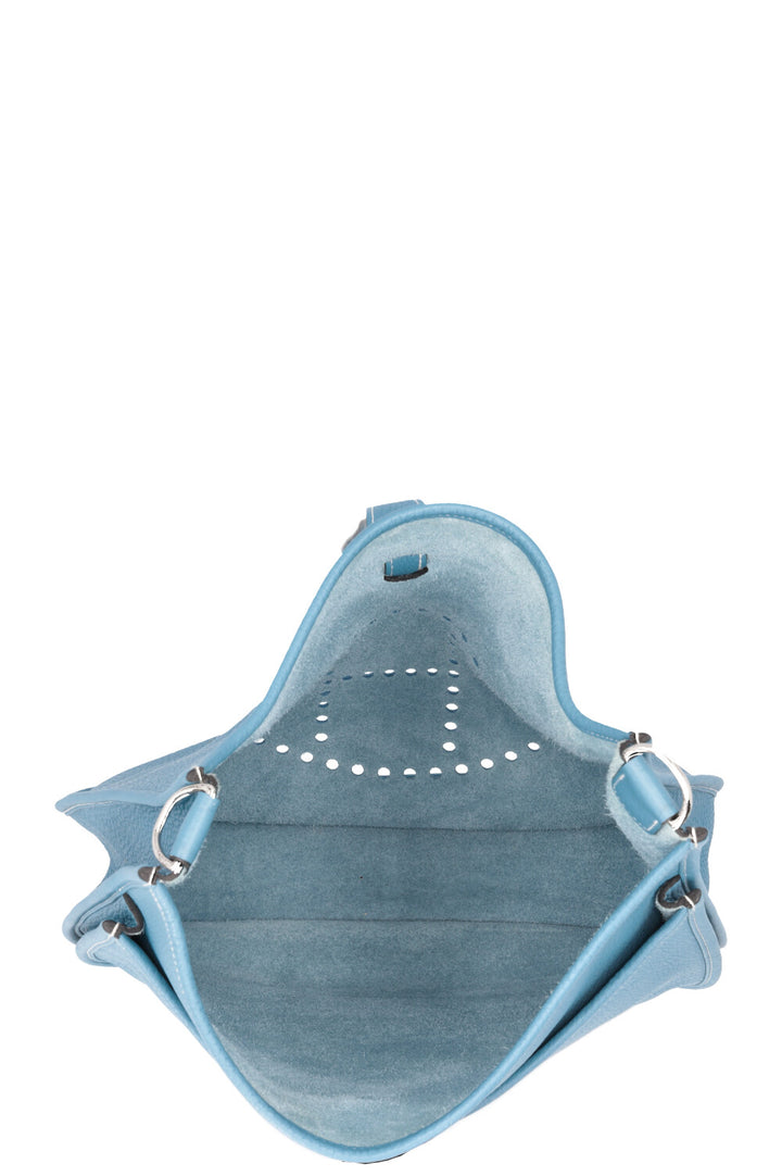 HERMÈS Evelyne GM Clemence Bleu Jean