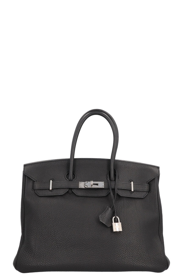 HERMÈS Birkin 35 Retourne Togo Noir